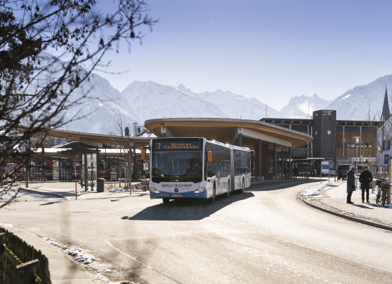 Busfahren in Oberstdorf