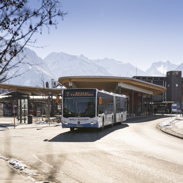 Busfahren in Oberstdorf