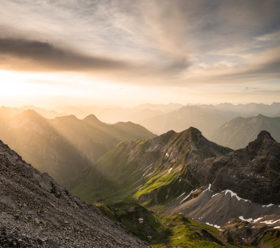 Aussicht vom Hohen Licht