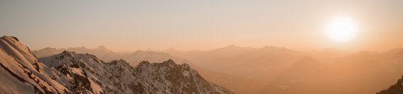 Sonnenuntergang am Nebelhorn