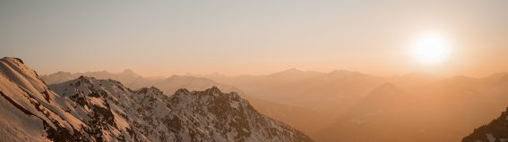 Sonnenuntergang am Nebelhorn