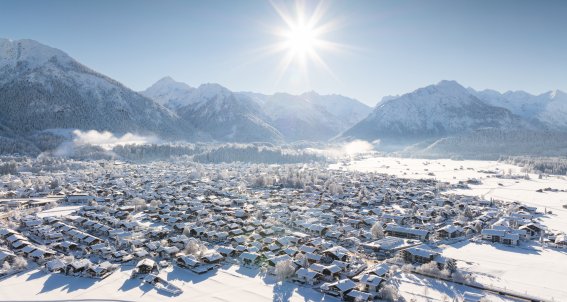 Oberstdorf im Winterkleid