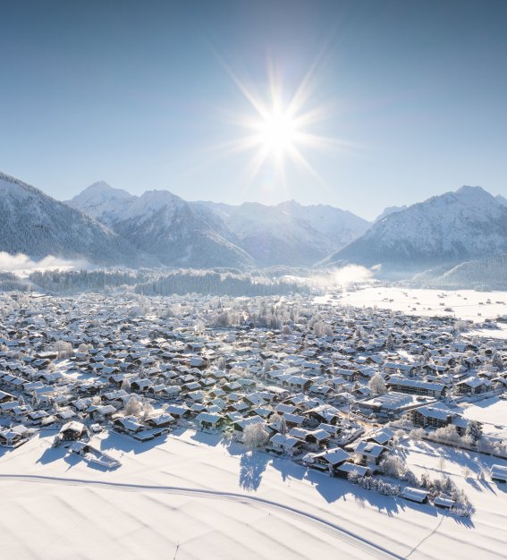 Oberstdorf im Winterkleid