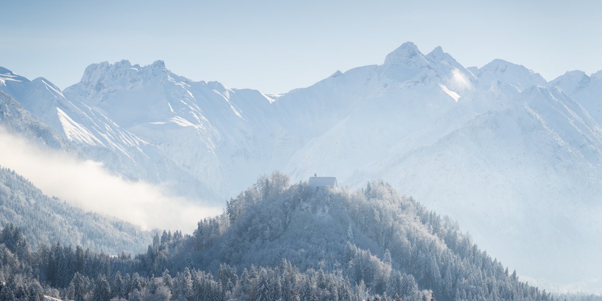 Blick zur Schöllanger Burg