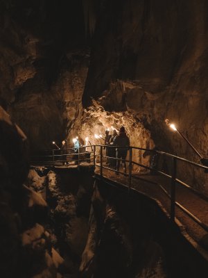 Fackelwanderung durch die Breitachklamm