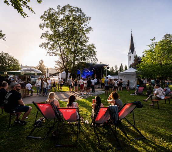 Sundowner im Kurpark