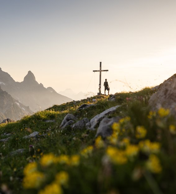Gipfelkreuz am Muttlerkopf