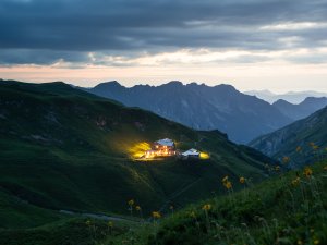 Die Kemptner Hütte