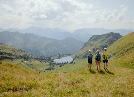 Blick vom Zeigersattel
