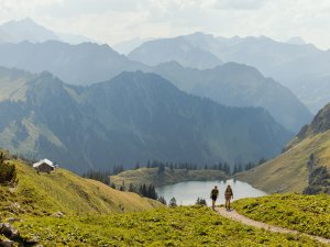 Zu zweit auf Bergtour