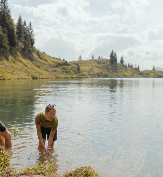 kühles Nass am Seealpsee