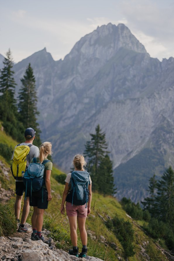 Kurze Pause am Gleitweg