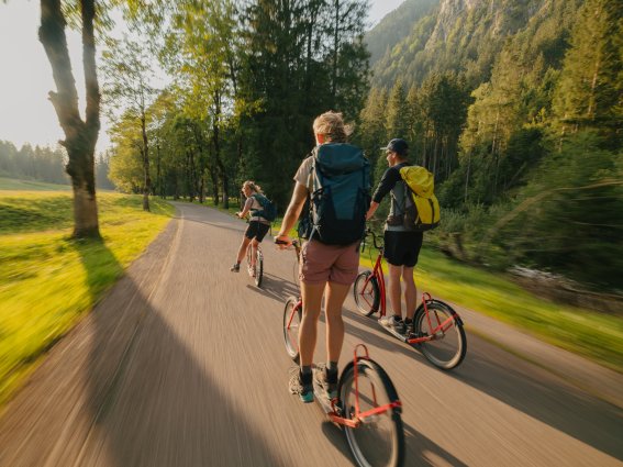 Rasant talaus mit den Oytalrollern