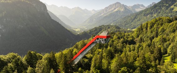 Die Skiflugschanze