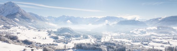 Winterblick zu den Allgäuer Alpen