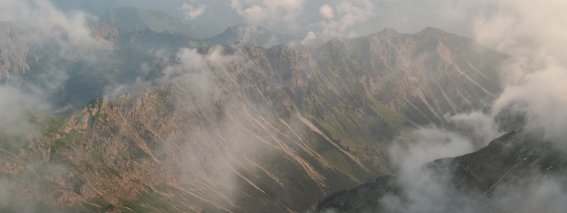Blick vom Nebelhorn