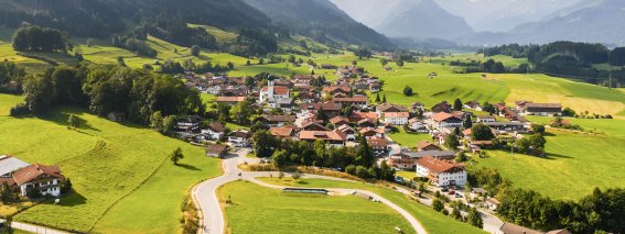 Schöllang mit der Drohne