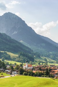 Blick auf Schöllang