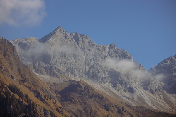 Berge im Herbst