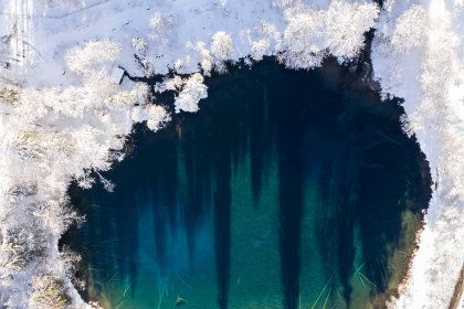 Draufsicht am Christlessee