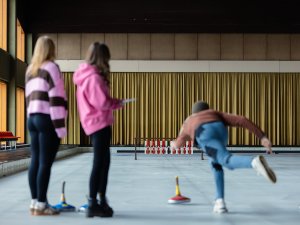 Beim Standl schießen