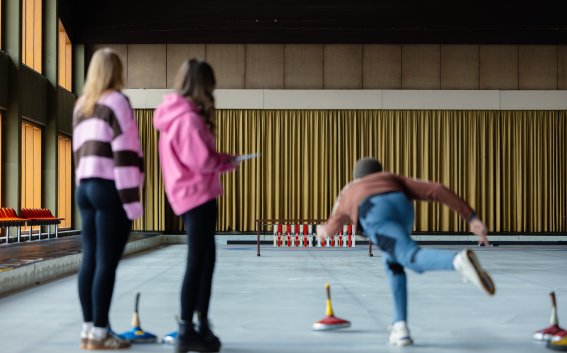 Beim Standl schießen