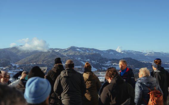 Besichtigung der Skisprungschanze