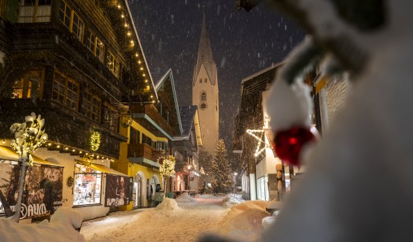 Schneetreiben im Januar
