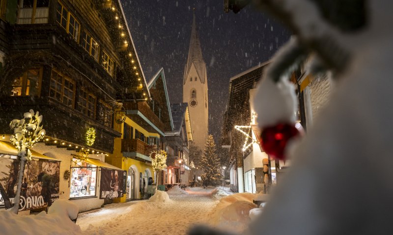 Schneetreiben im Januar