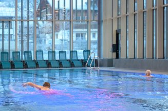 Schwimmen im Sportbecken