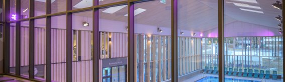 Blick in die Badehalle