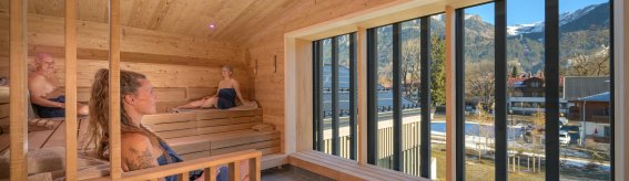 In der Sportlersauna
