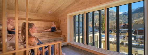 In der Sportlersauna