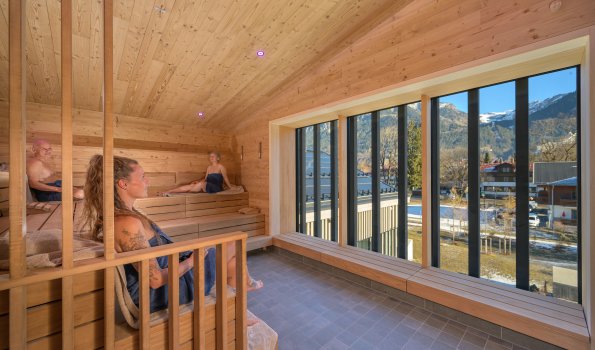 In der Sportlersauna