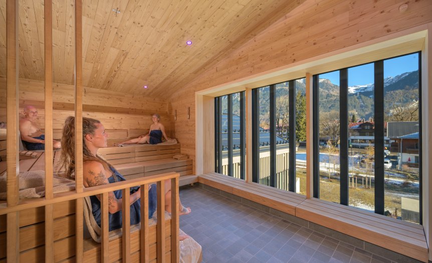In der Sportlersauna