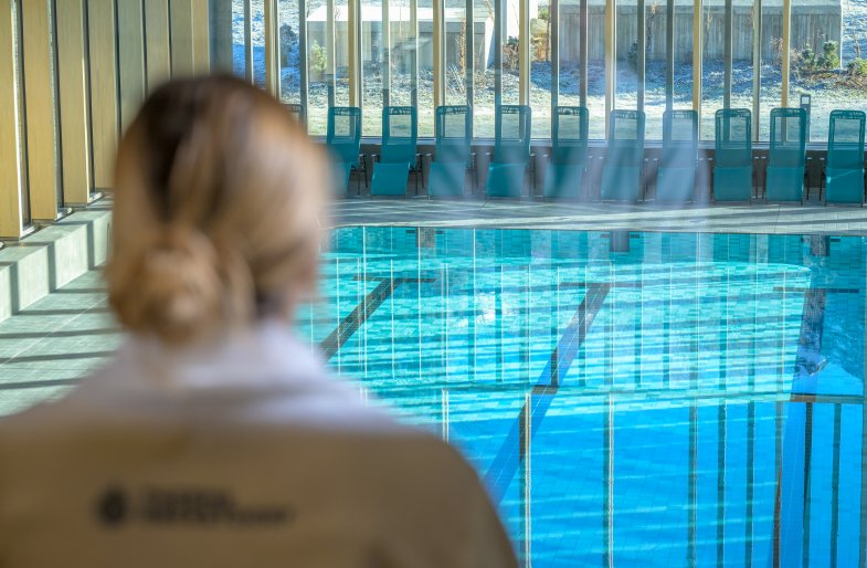 Blick in die Badehalle