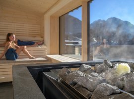 Panoramasauna Aufguss