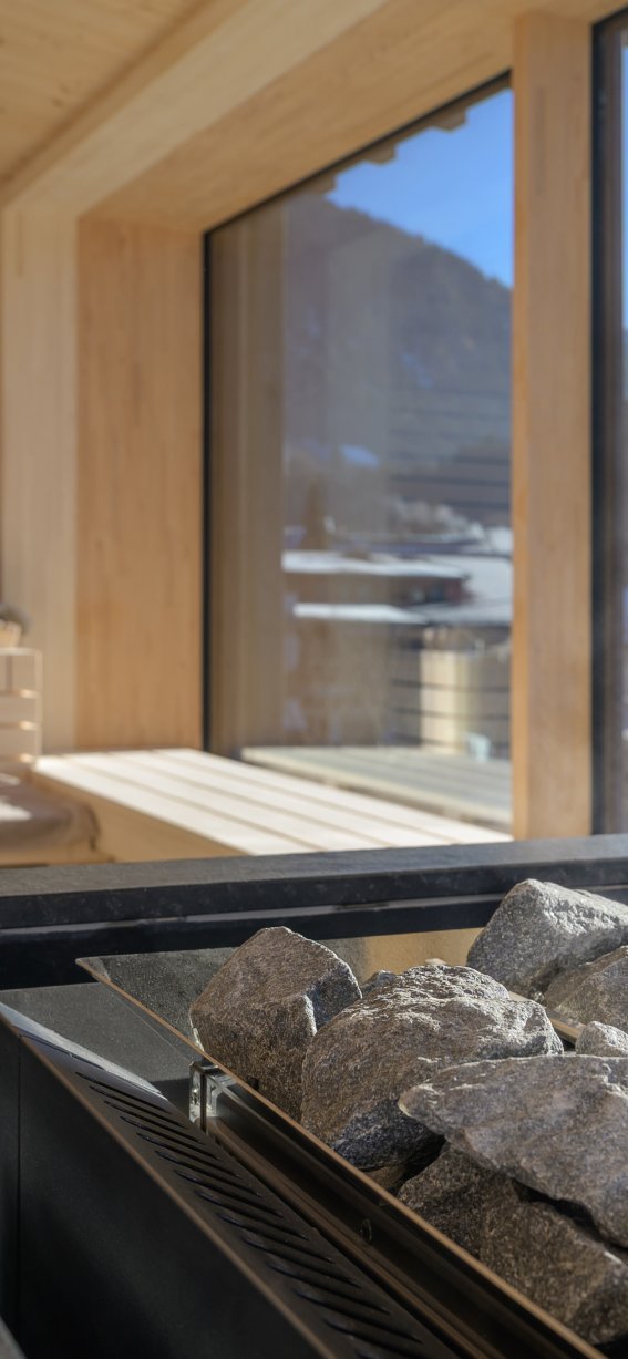 Panoramasauna Aufguss