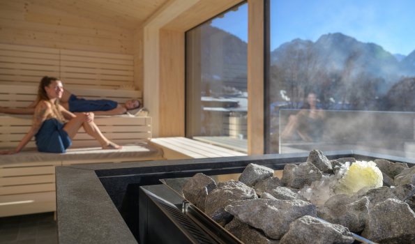 Panoramasauna Aufguss