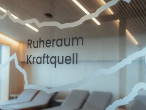 Blick in Ruheraum