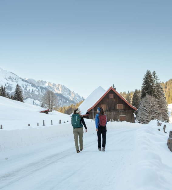 Unterwegs im Winterparadies