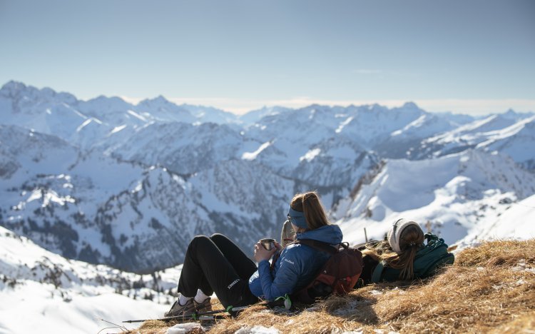 Bergpanorama genießen