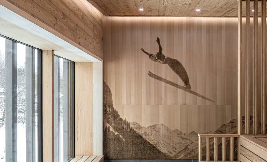 In der Sportlersauna