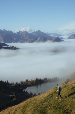 Auf dem Weg Richtung Seealpsee