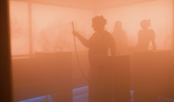 Dampfbad in der Therme Oberstdorf