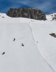 Geschwind die Piste hinab
