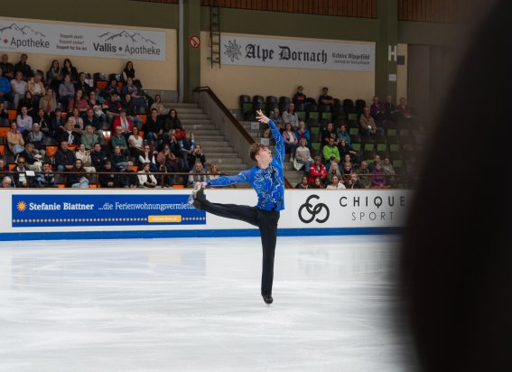 Eiskunstlauf bei der Nebelhorn Trophy in Oberstdorf