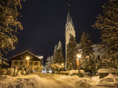 Kirche am Abend