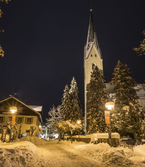 Kirche am Abend