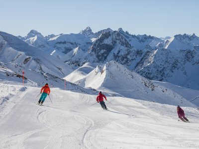 Skifahren am Nebelhorn